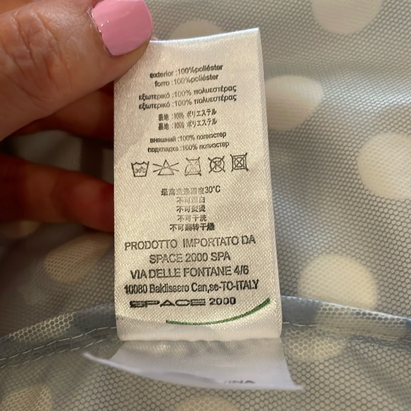 Bomboogie Rain Jacket with detachable hood - imported from Italy - GUC - Picture 9 of 10